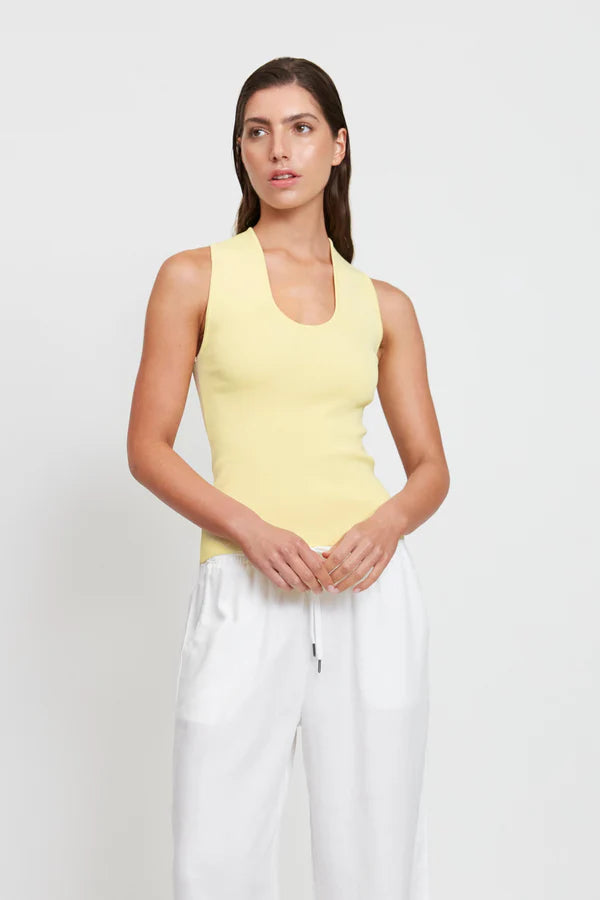 Tropea Top - Yellow