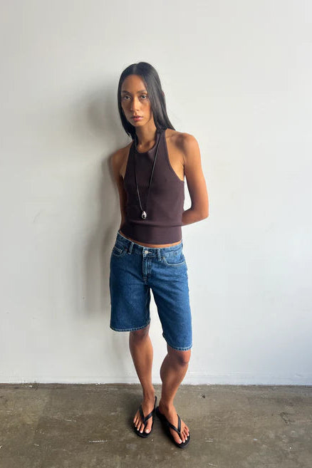 Venice Halter - Chocolate